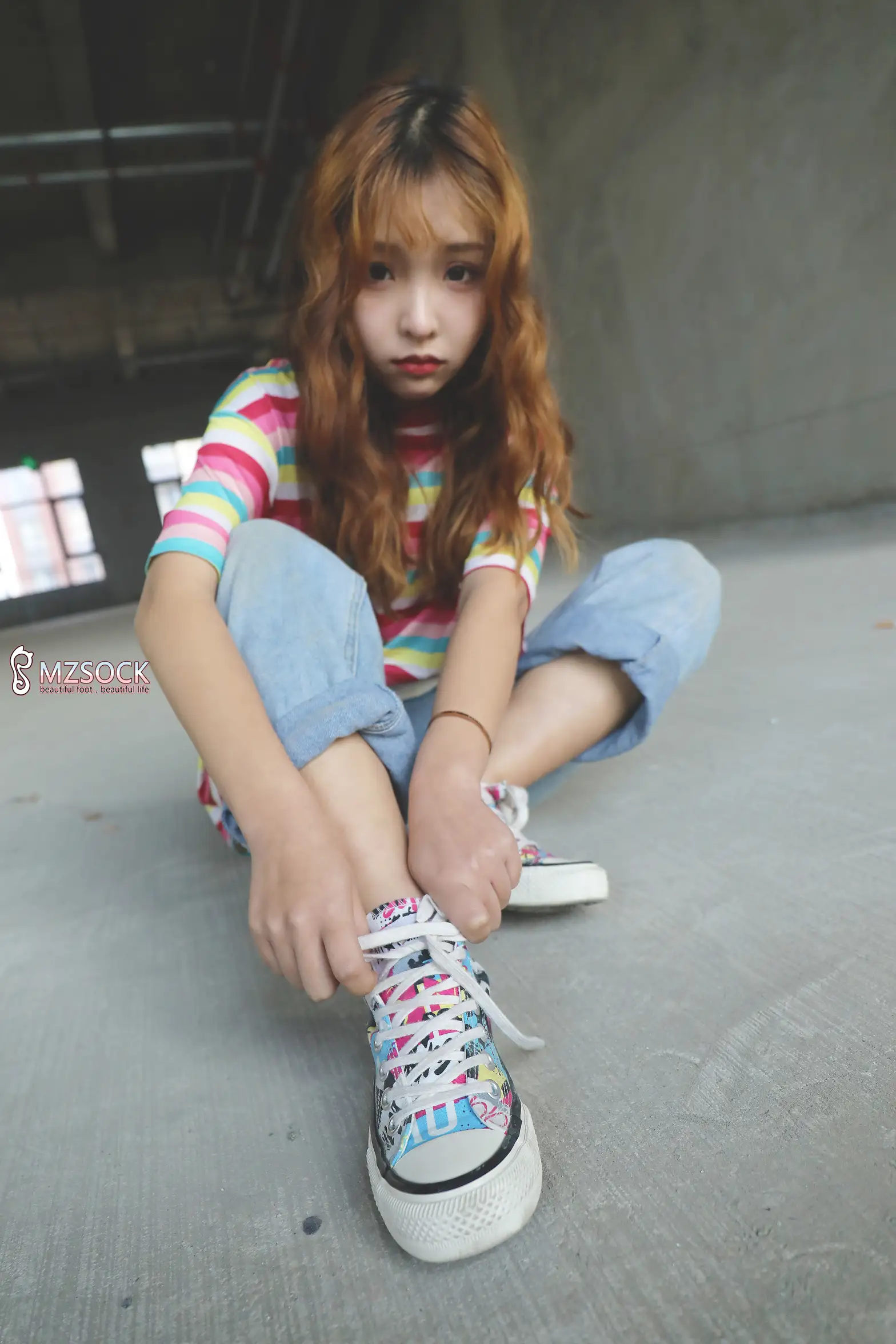 [Mzsock] Love beautiful feet NO.206 ella#[74P]-29