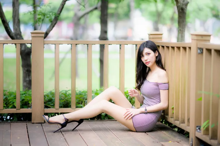 [Mzsock] NO.045 Bao Stockings and High Heels Beautiful Legs Outdoor Shot street photography#[79P]-48